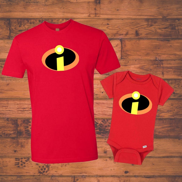 Incredibles baby bodysuit - Family Incredibles Costume - Baby costume -toddler costume - Jack Jack - Halloween shirt - fall - autumn