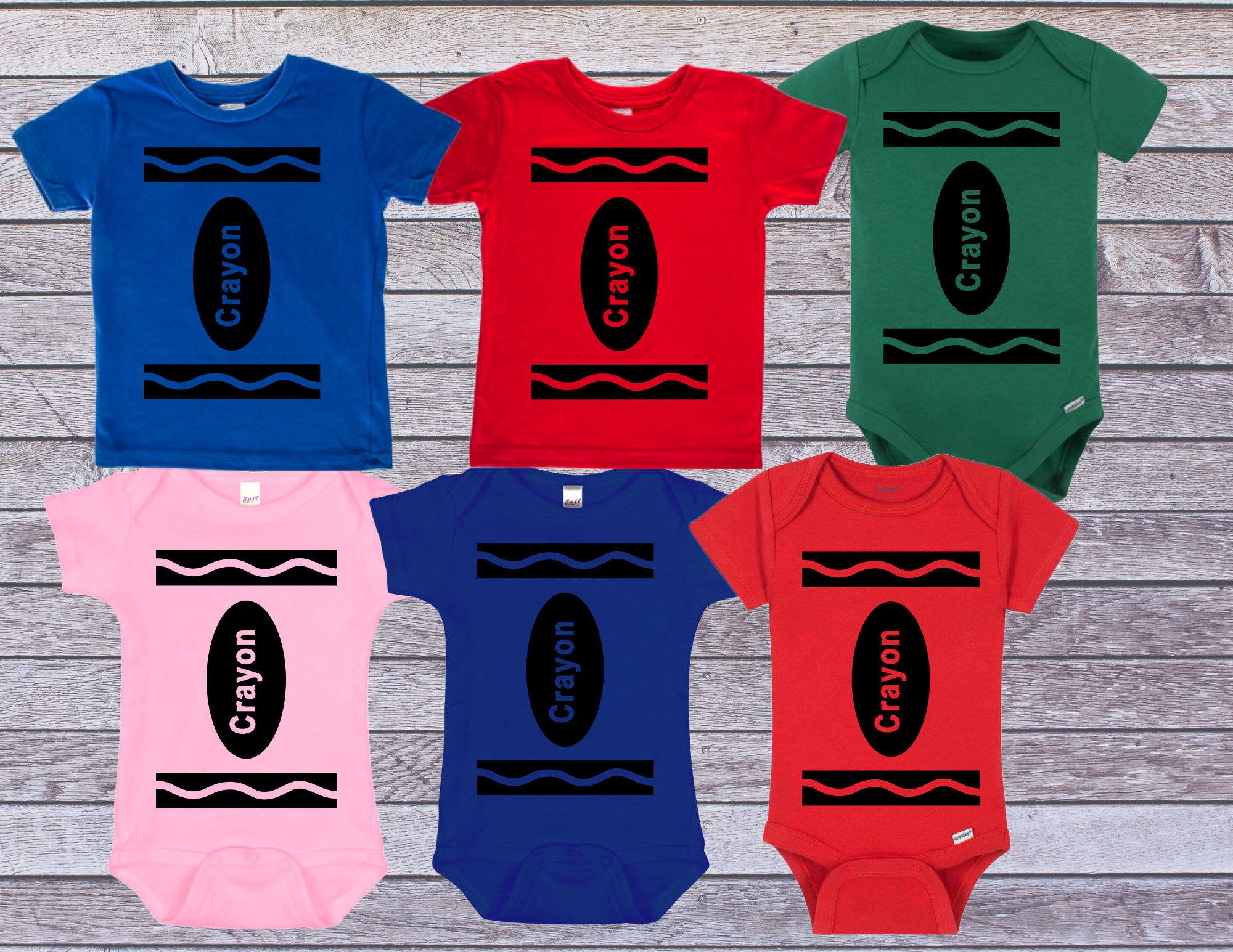 Crayon Baby Costume Baby Crayon Bodysuit Crayon Toddler Etsy