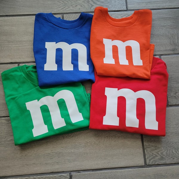 M and M costume-Candy Baby Bodysuit, Baby Shower Gift Ideas, Family Shirts Short Sleeve Youth Toddler Sizes, Baby Gifts - Halloween Costume