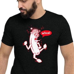 Phish Meatstick Whoa, Shocks My Brain! Combo Front and Back design t-shirt