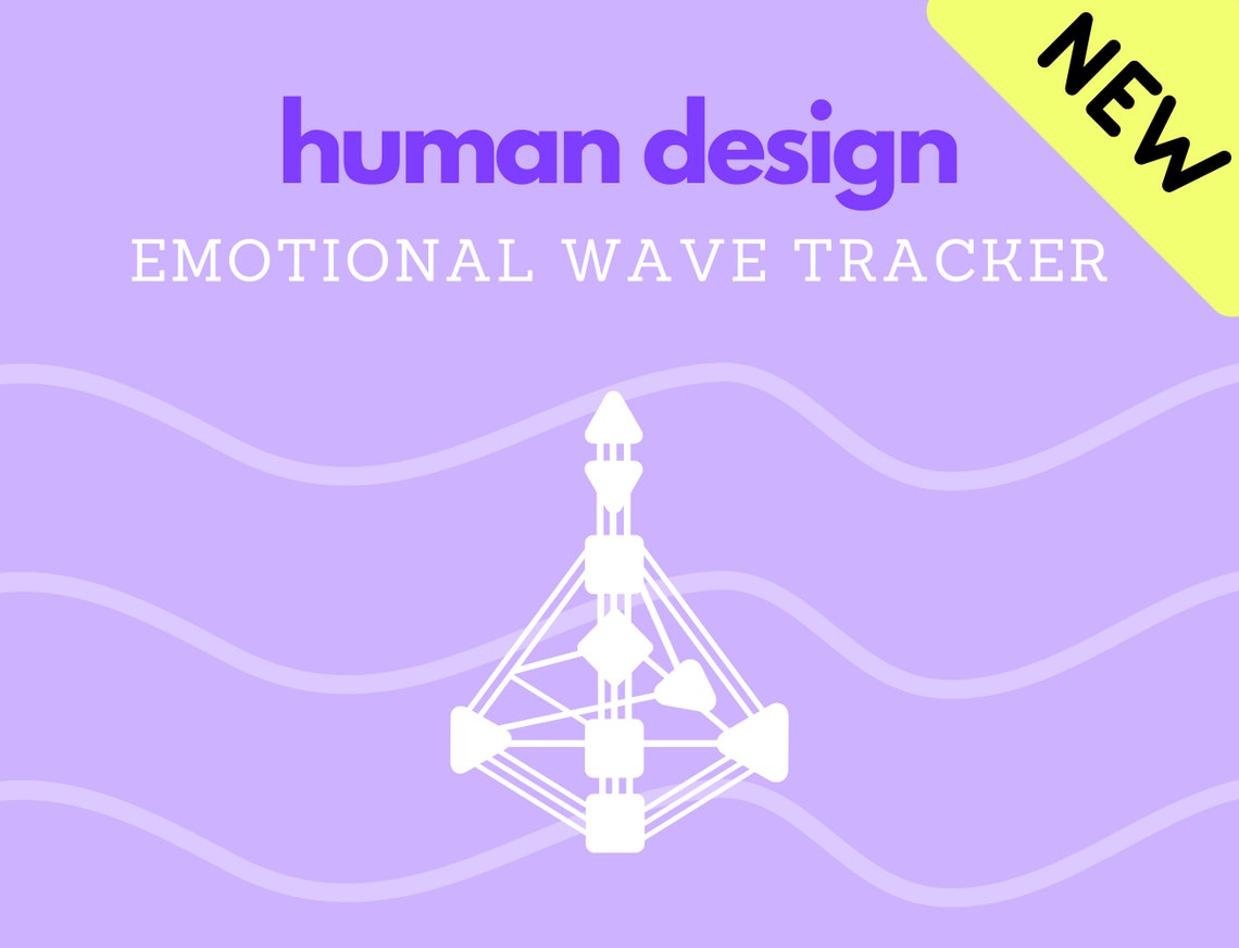 Human Design Emotional Wave Tracker Human Design Bullet Etsy Australia