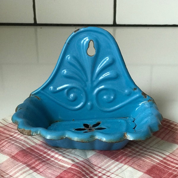 Enamel Soap Dish Etsy