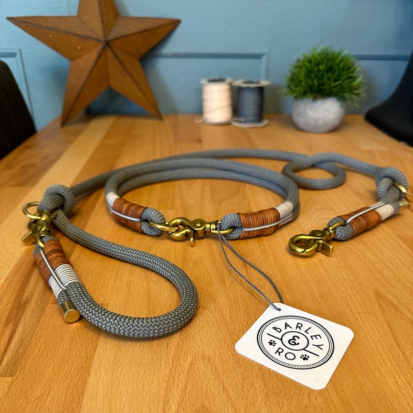 Der Kuckuck | Gerste & Ro | Junior und Erwachsene | Halsband und Leinen nach Maß | Seil Design | Handgefertigt in Hertfordshire, UK