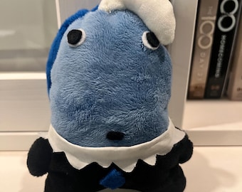 クッキーランキングダムぬいぐるみパンバッジ：ピュアバニラ＆シャドー