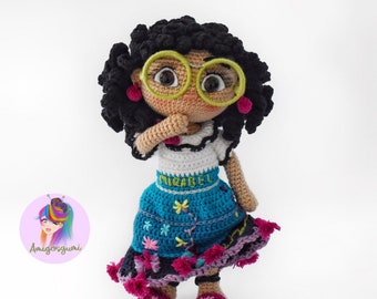 Mirabel amigurumi pattern in Spanish