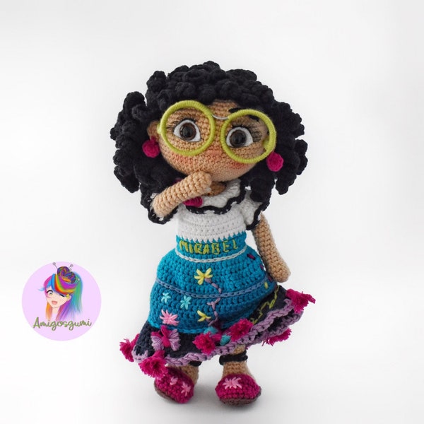 Mirabel amigurumi pattern in Spanish