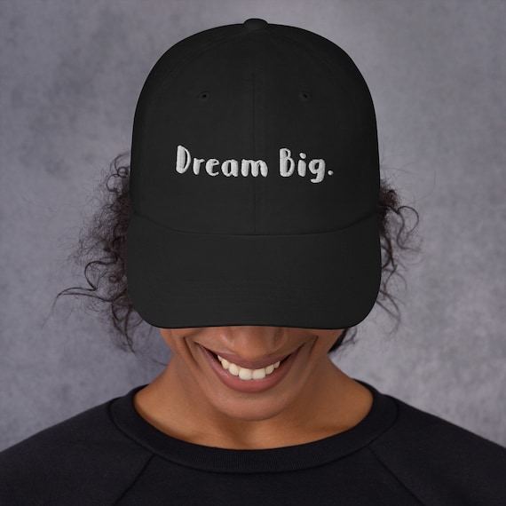 Dream Big Hat in Black Dream Big Hat in Black