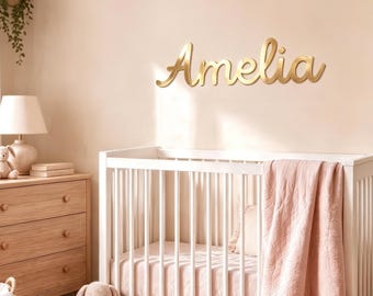 Custom Acrylic Name Sign, Nursery Name Sign,  Kids Bedroom Decor, Dorm Decor, Wall Art, Gifts for Children