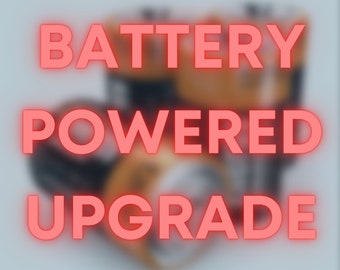 Batteriebetriebenes Neon Sign Upgrade