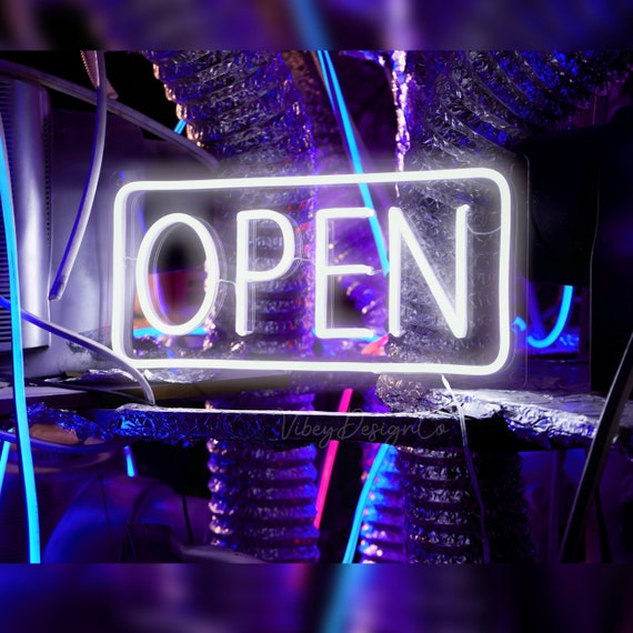 OPEN Neon Schild für Studio Business / Custom Neon Schild / Batterie  betrieben Neon Schild Custom LED Neon Schild Licht Wanddekoration Neon  Schild Home Decor - .de