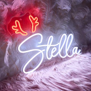 Christmas Neon Sign, Custom Neon Sign For Kids Bedroom, Neon Sign, Led Light, Neon Sign Party Decor, Personalized Gifts, Christmas Gifts