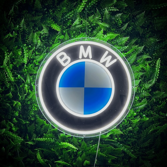 BMW Neon Sign, Custom Business Neon Sign, Custom Led Logo Neon