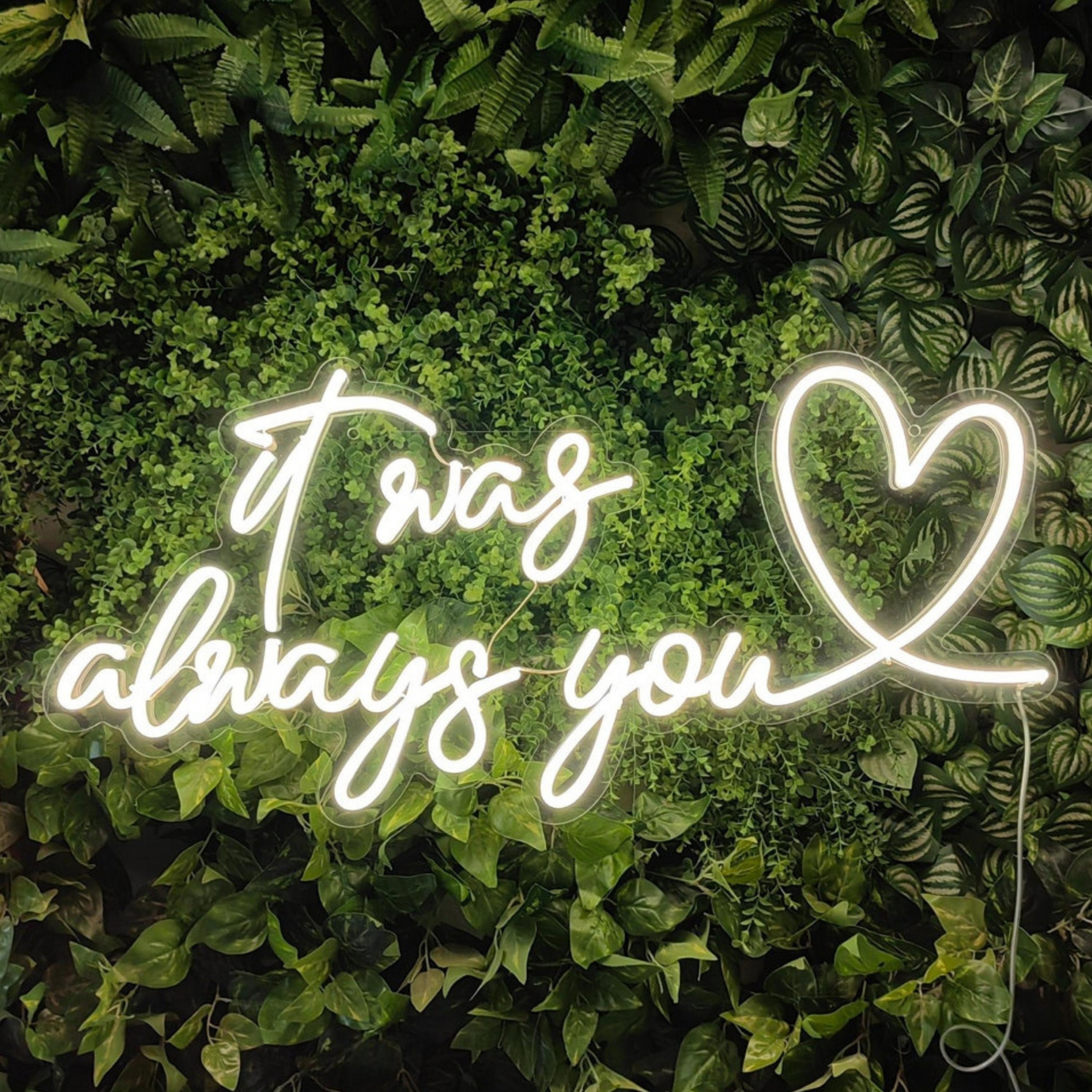 Custom Neon Sign Battery Operated Upgrade Available Wedding Etsy UK