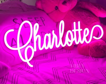 Custom Neon Sign Name For Kids Bedroom, Neon Sign Led Light Neon Sign Bedroom Decor Personalized Gifts Neon Sign Custom Christmas Gifts
