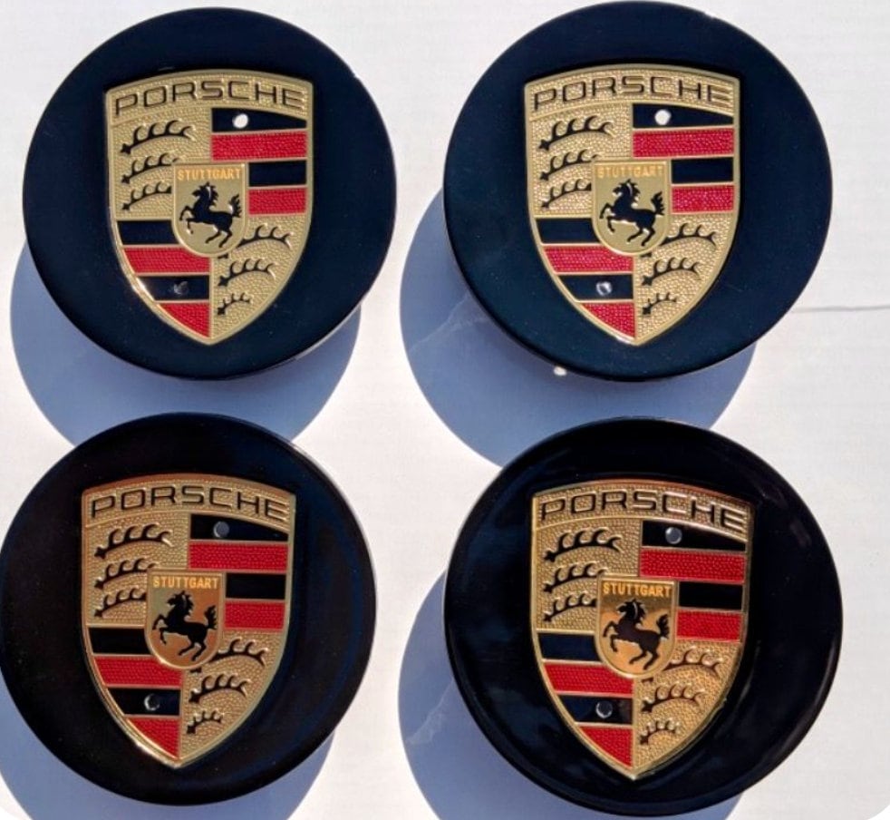 3 Color Options Porsche Macan Wheel Center Caps 65mm47mm Etsy