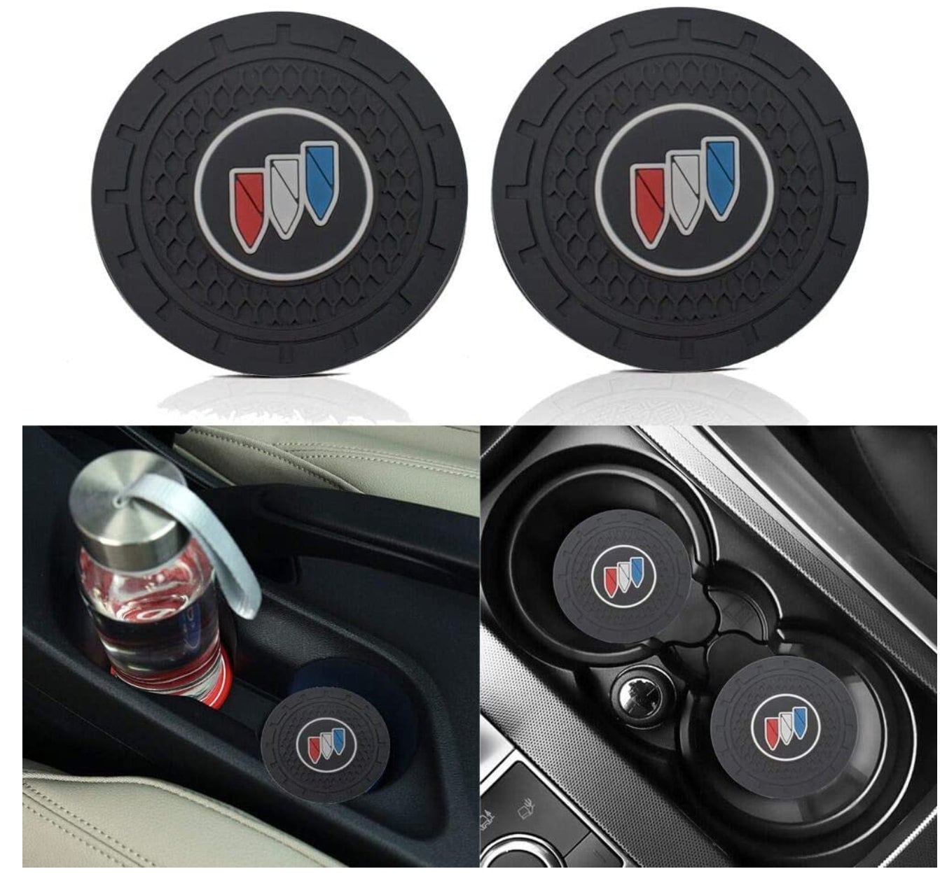 Car Cup Holder Coasters For GMC Sierra Denali Canyon