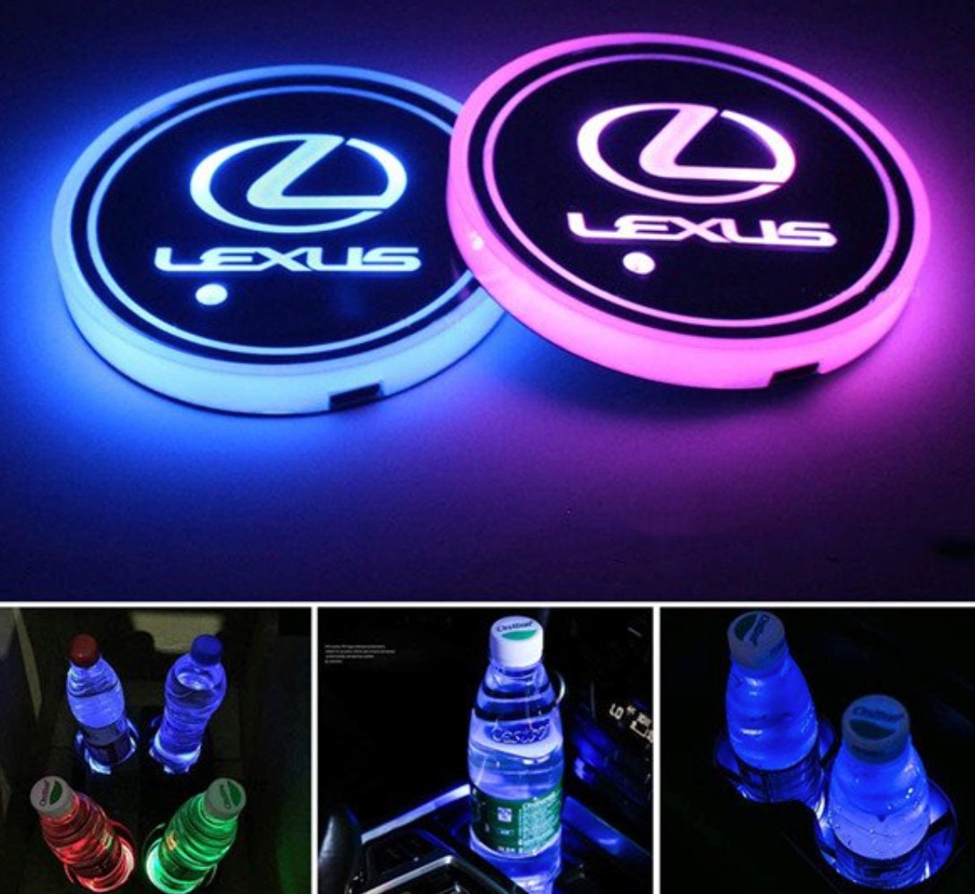 2X Car LED Buick Cup Holder Lights for LEXUS Etsy