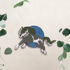 Midnight Wolf Link: Twilight Princess Hard Enamel Pin