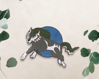 Midnight Wolf Link: Twilight Princess Hard Enamel Pin