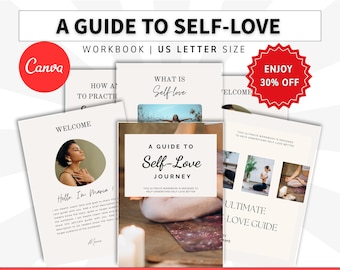 Self- Love Coach Workbook, Done For You Self-Love, Brandable Coaching Resources, Lead Magnet
