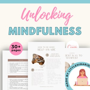 Mindfulness and Wellness Coach Workbook | Done for You Mindfulness | Brandable Coaching Resources | Lead Magnet  Ebook | Life Coaching Tools