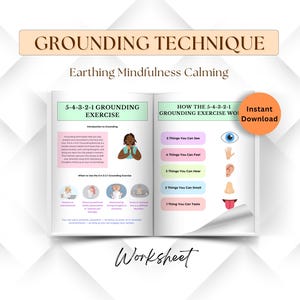 Erdungstechnik-Theraphie, Erdung, Achtsamkeit, Beruhigung, Aktivitäten für die psychische Gesundheit, Regulation des Nervensystems