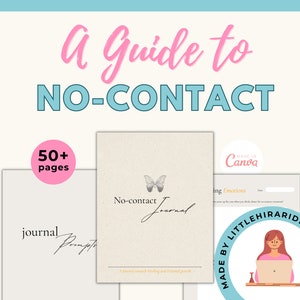 Puede incluir: Una guía para el diario sin contacto con más de 50 páginas de indicaciones. La portada presenta un diseño de mariposa y el texto "Diario sin contacto".