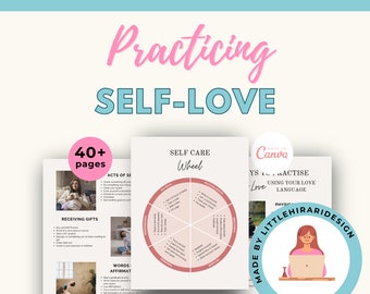 Self- Love Coach Workbook, Done For You Self-Love, Life Coaching Tools, Brandable Coaching Resources, Lead Magnet Coaching Workbook Template