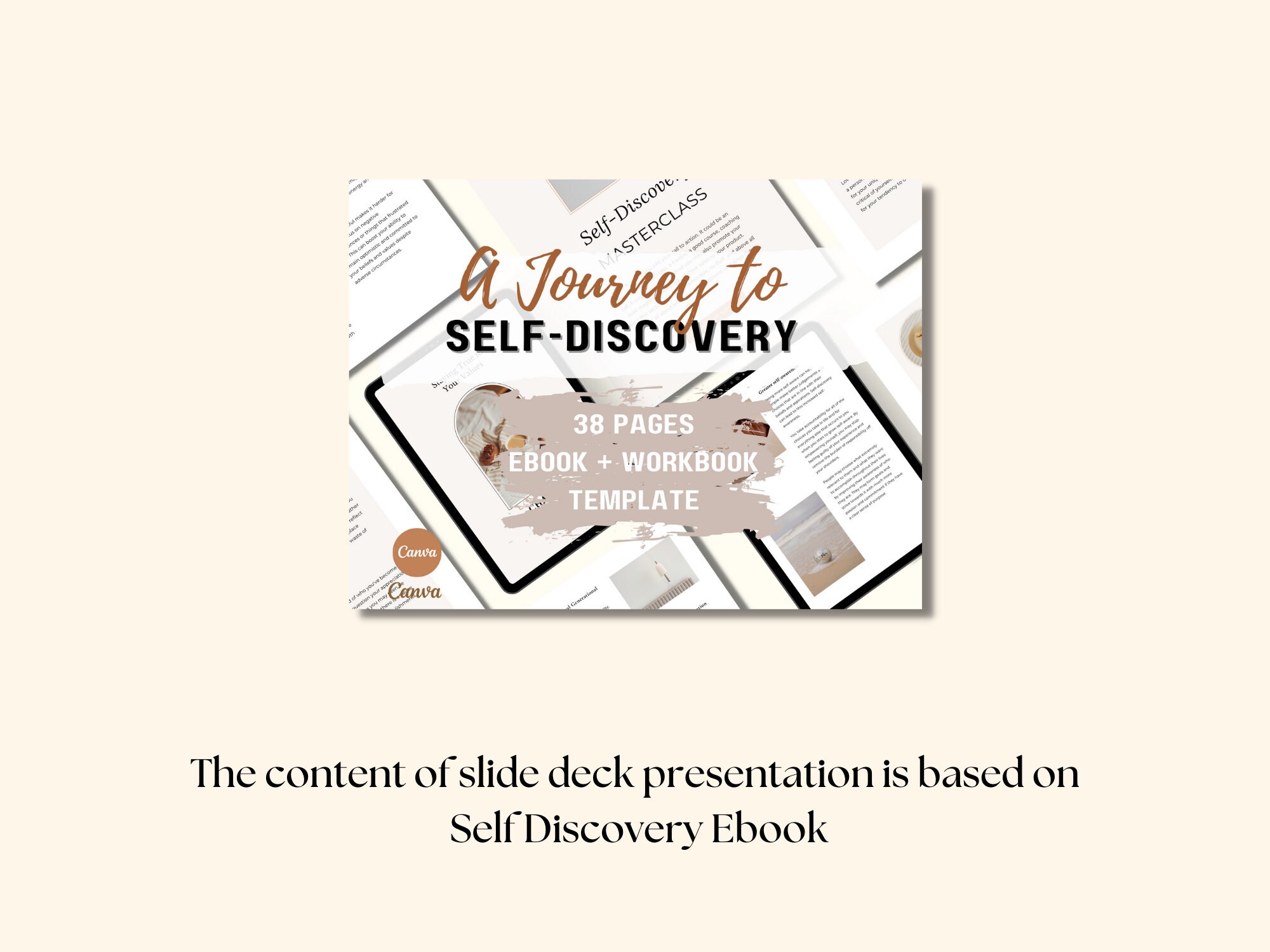 Self Discovery Slide Deck Canva Templates, Done for You Presentation ...