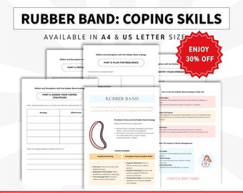 Rubber band analogy for managing stress and burnout, stress management for adult, self help resources for mental health tools, stress relief