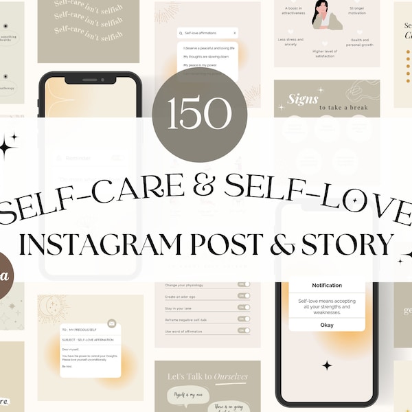 Self Care Instagram Canva Templates, Self Love Content Post, Self Care Coaches, Self Care Instagram Post, Mental Health Instagram Template