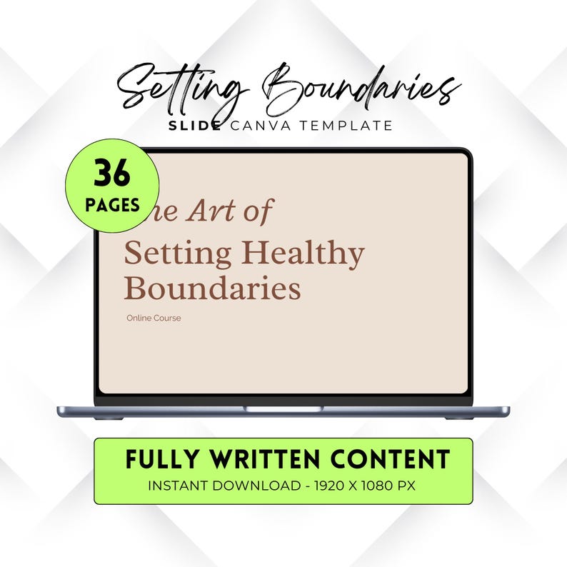 Setting Boundaries Workbook Coaching, Boundary Coaching, Development Coaching Kit Plr, Self Coaching, Wellness Lead Magnet image 2