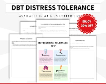 TIPP skill to reduce extreme distress or emotional arousal, DBT distress tolerance, managing stress
