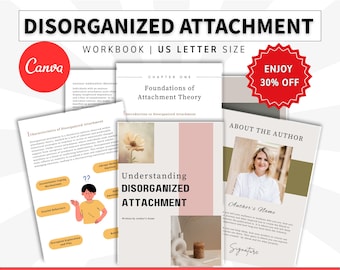 Avoidant Attachment Worksheet, Healing Anxious Attachment Style, Anxious Avoidant Relationship, Fearful Avoidant Attachment Worksheet