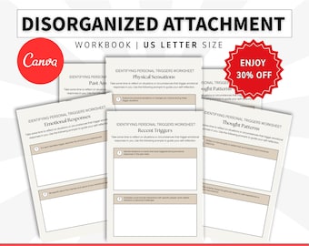 Disorganized Attachment Worksheet, Healing Anxious Attachment Style, Anxious Avoidant Relationship, Fearful Avoidant Attachment