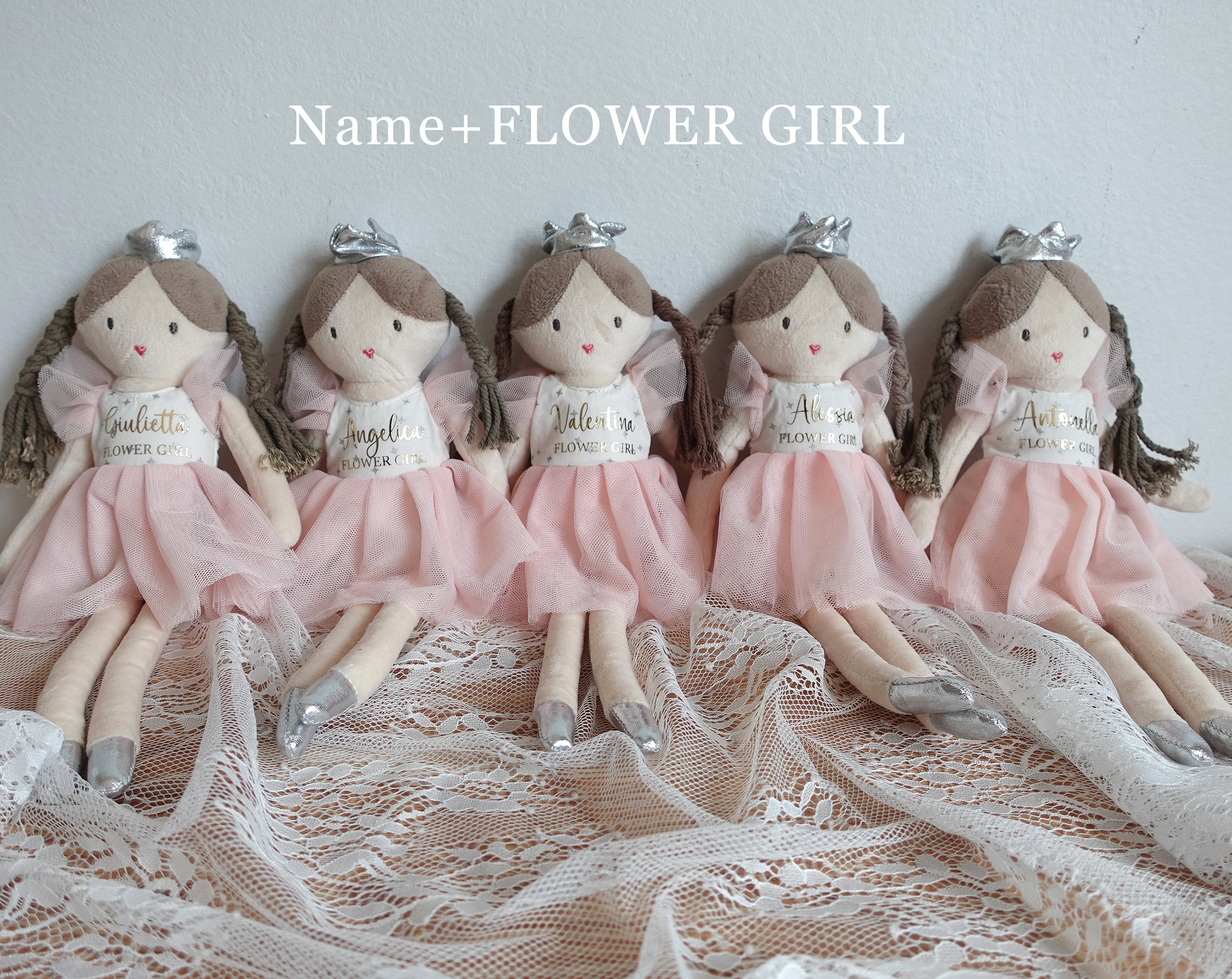 Flower girl rag doll 2025