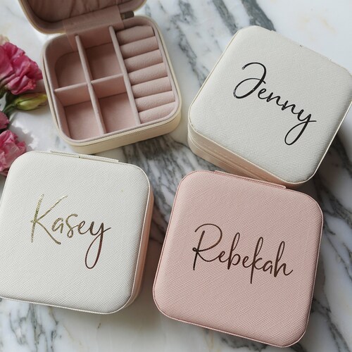 Personalized Jewelry Box Custom Jewelry Boxes Bridesmaid Etsy Australia