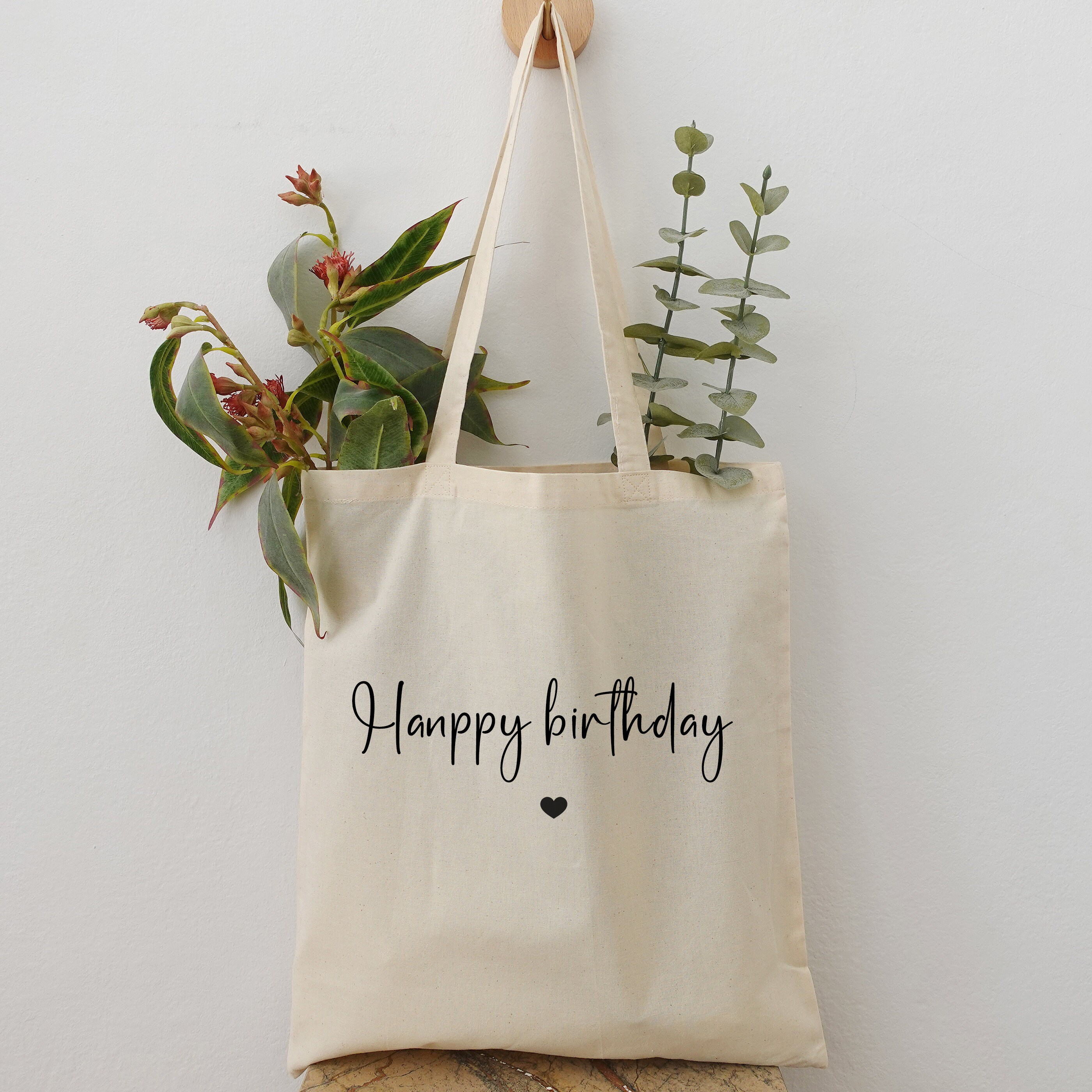 Personalized Cotton Tote Bag, Custom Name Gift - Etsy