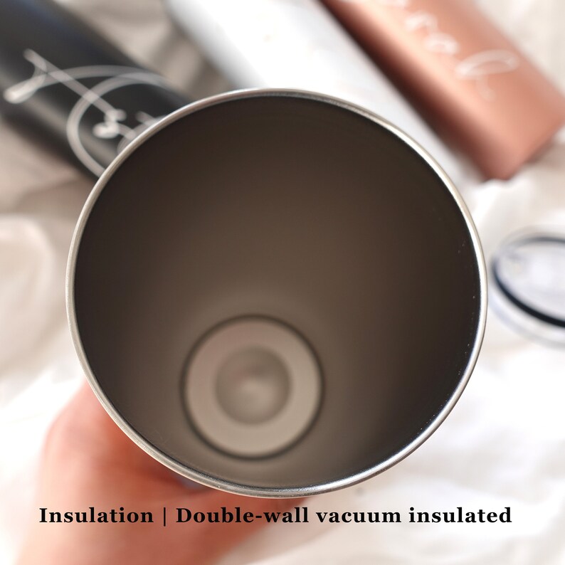 Tumbler Skinny personalizzato da 20 once / Cannuccia e coperchio riutilizzabili / Regali aziendali / Regali per lei / Tumbler Skinny personalizzato / Regali personalizzati immagine 10