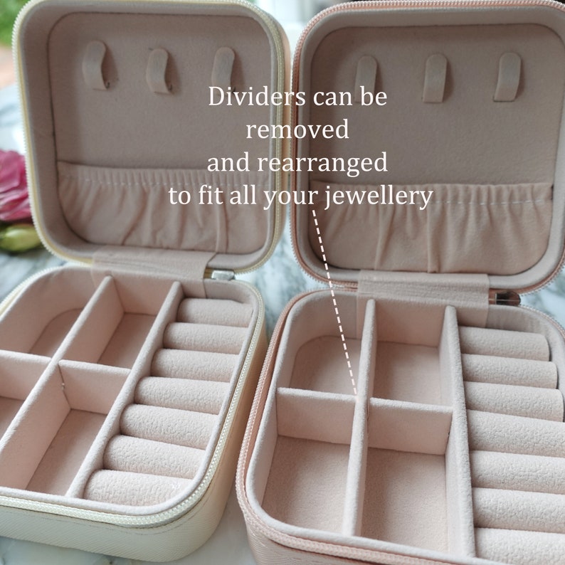 Personalized Jewelry Boxes Accessories Case Bridesmaid Etsy Australia