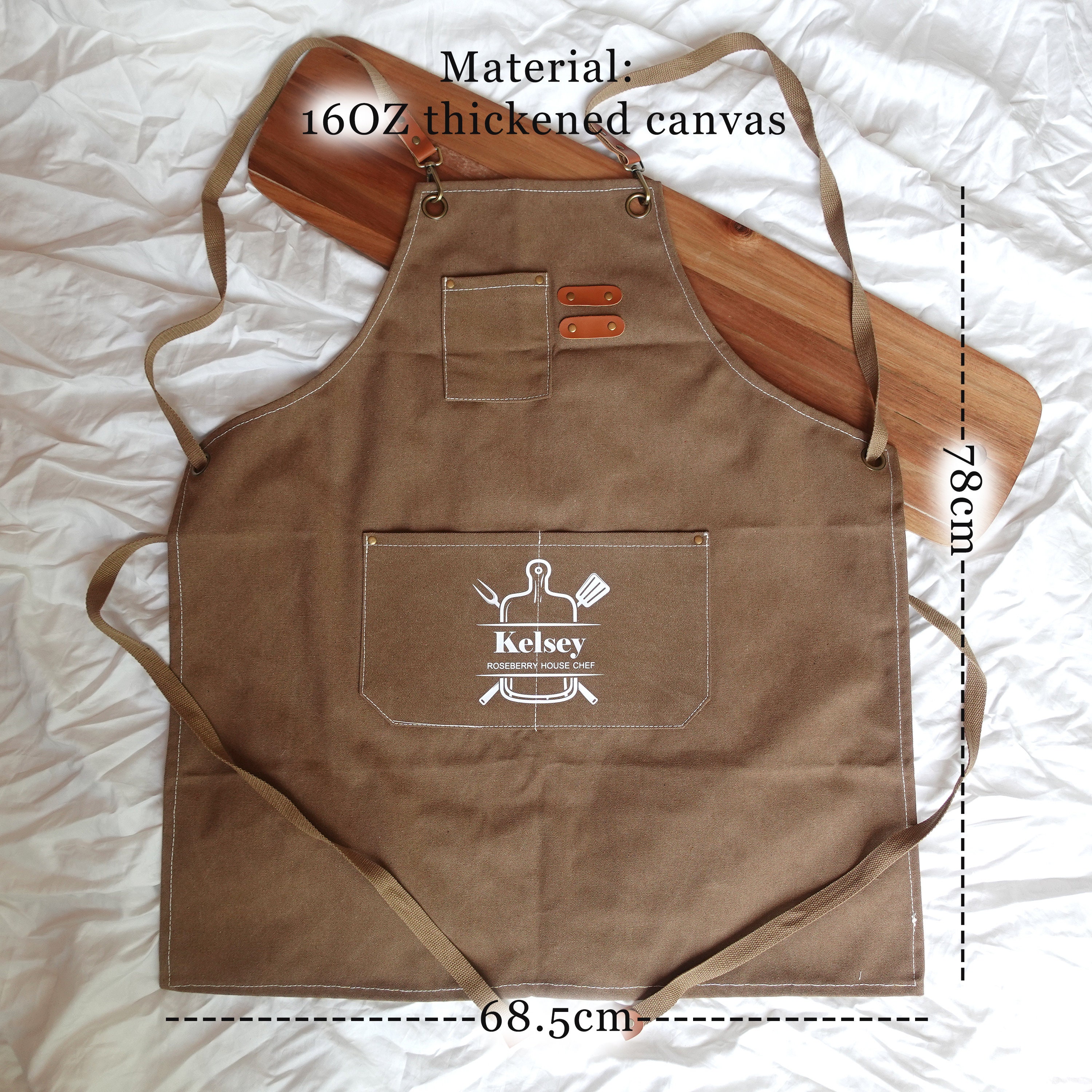Grill Master Apron, BBQ Apron, Grill Apron, Personalized Apron, Grill Dad Gift, Great Chef, Apron For Men, Barbeque Apron, Grilling Apron