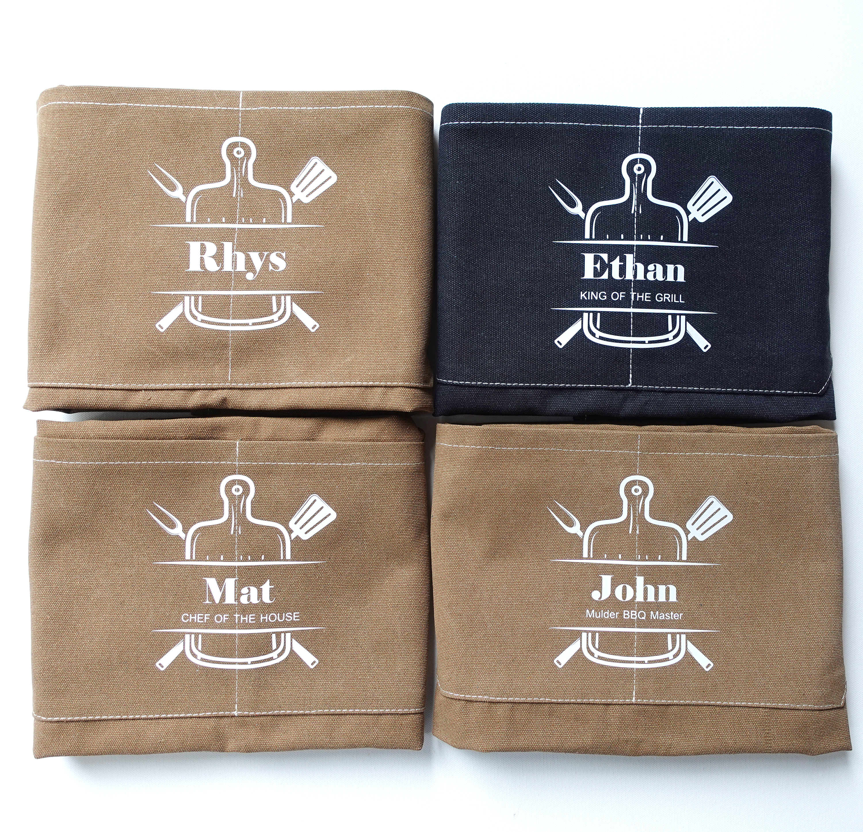 Grill Master Apron, BBQ Apron, Grill Apron, Personalized Apron, Grill Dad Gift, Great Chef, Apron For Men, Barbeque Apron, Grilling Apron
