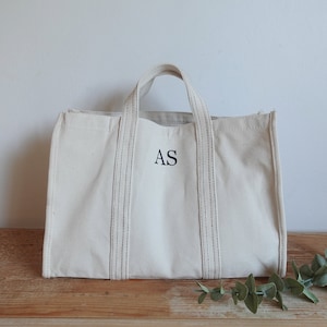 Bridesmaid Bag, Beach Bag, Monogram Bag, Canvas Tote Bag, Bridesmaid Gift Bag, Wedding Bag, Personalized Tote Bag, Market Bag with name