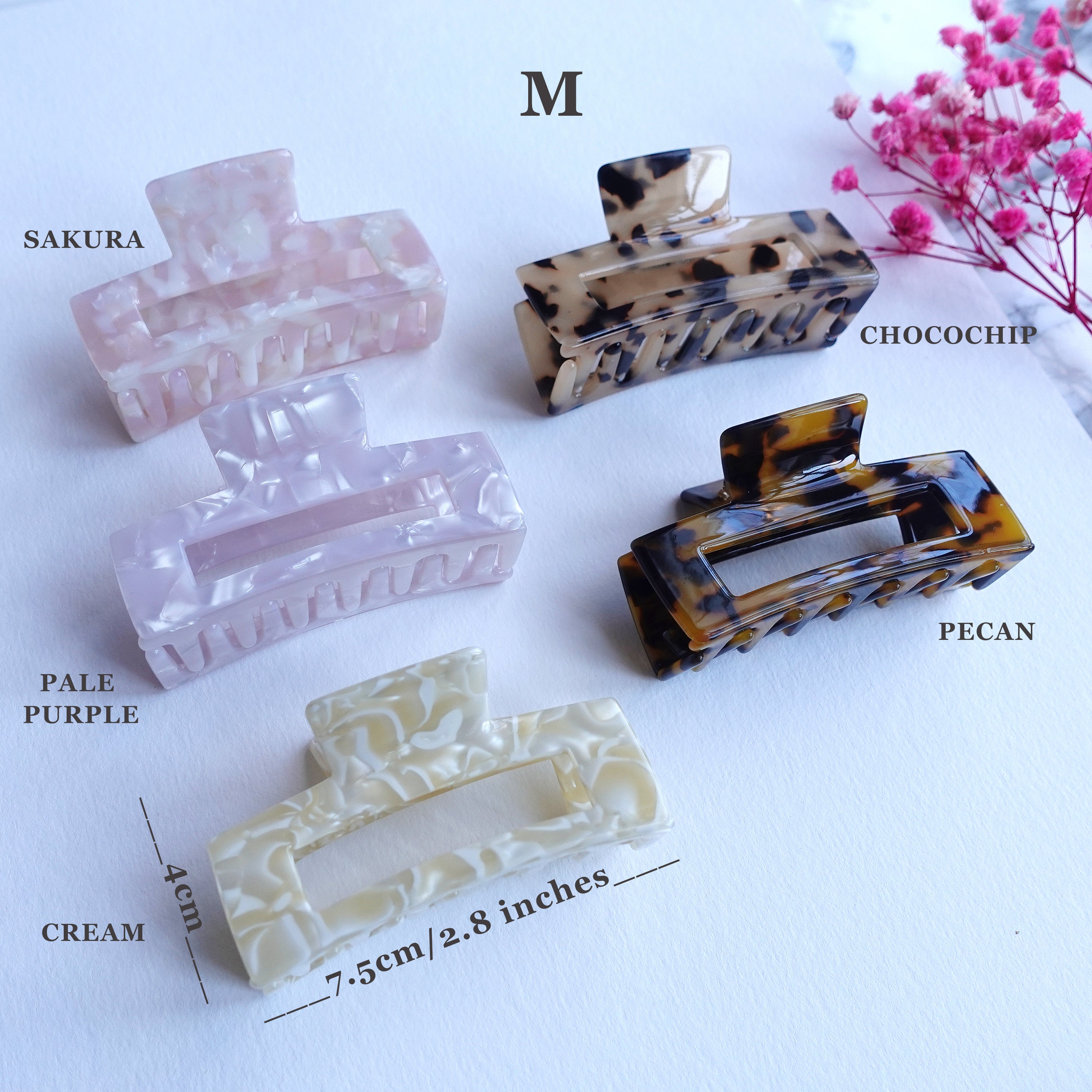Hair Clip, Tortoise Hair Claw, Acetate Hair Clip, Hair Accessories
