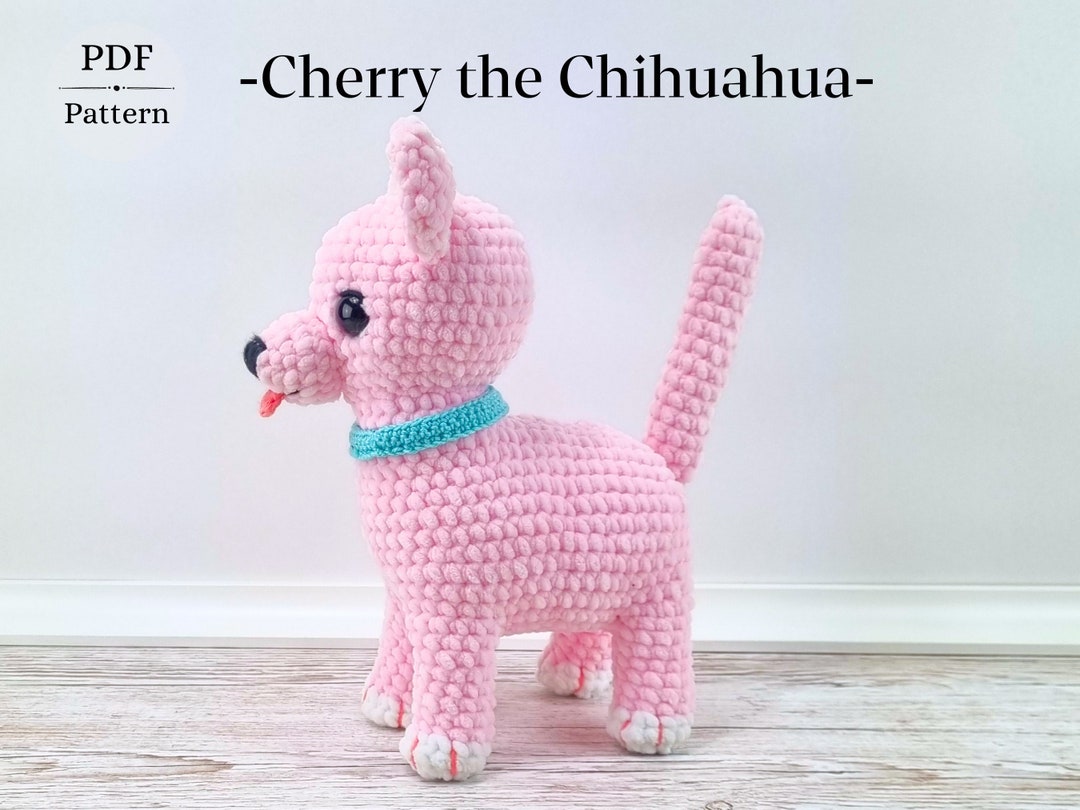 Crochet Chihuahua, Dog Crochet Pattern, PDF Download Pattern