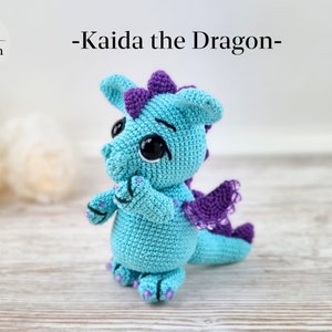 Amigurumi dragon, Fantasy monster, Crochet dragon, Mythtical creature