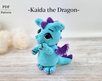 Amigurumi dragon, Fantasy monster, Crochet dragon, Mythtical creature