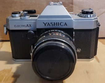 Yashica ElectroAX 35mm SLR Film Camera