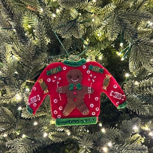 Ugly Christmas Pullover Ornament Variation 4