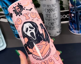 Scream tumbler
